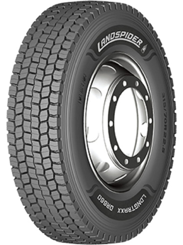 фото протектора и шины Longtraxx DR660 Шина Landspider Longtraxx DR660 235/75 R17.5 132/130M